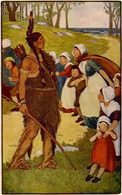 Indians and pilgrims